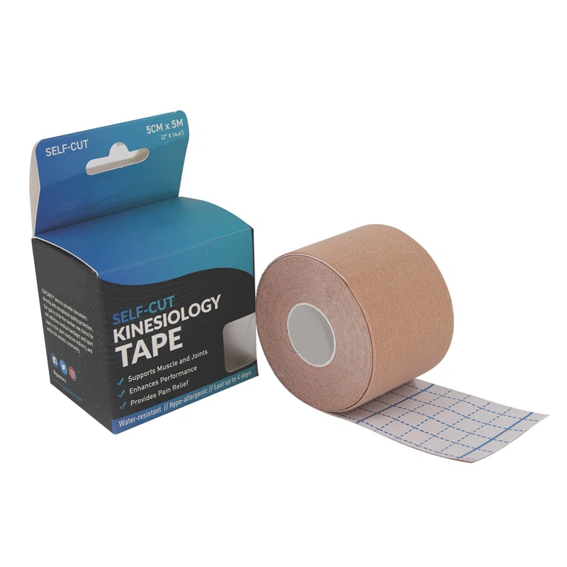 Sticking Kinesiology Tape